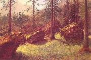 Wooded Landscape Albert Bierstadt
